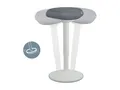 Produktbild: Leitz Stehhilfe Ergo Active, hellgrau, Stoffbezug, grau, Sitzhöhe 57-82 cm