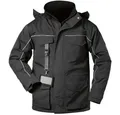 Produktbild: Schutzjacke BLACKPOOL Thermo-Jacke ELYSEE® Polyester, Schwarz/Schwarz, Gr.XXXL