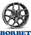 Produktbild: 4x Borbet Y 7,5X17 5/112 ET45 Titan matt