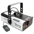 Produktbild: BeamZ S1500LED Nebelmaschine mit Lichteffekt, 1500 Watt, RGBW LEDs, Fogger, Rauchmaschine mit LED, Fog Machine, Nebel Maschine mit Fernbedienung, Timer, Intervall, DMX, 3,5 Liter - Grau