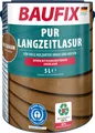 Produktbild: BAUFIX PUR Langzeitlasur nussbaum seidenmatt, 5 Liter, Holzlasur