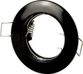 Produktbild: LED-line Einbaustrahler Ø77mm max. 35W Spot IP20 Downlight rund schwarz matt
