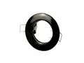 Produktbild: LED line® Einbaustrahler max. 35W Spot IP20 Downlight rund schwarz matt