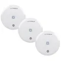 Produktbild: Homematic IP Smart Home 3er-Set Wassersensor, Wassermelder für zuverlässige Alarmierung per Sirene und Push-Benachrichtigung in der Smartphone-App bei Feuchtigkeit und Wasser, 151694A0