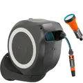 Produktbild: Gardena Wand-Schlauchbox RollUp M 20 m schwenkbar inkl. Spritze & Brause