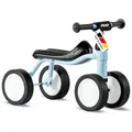 Produktbild: PUKY PUKYLINO Retro Blue | Indoor-Rutschfahrzeug Kinder ab 1 Jahr | Lauflernwagen | Babyspielzeug | Ergonomischer Sitz, Sicherheitslenkergriffe & Lenkerpolster | Pulverbeschichtung | FLOAT-Laufräder
