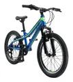 Produktbild: Bikestar Mountainbike 20 Zoll Aluminium Kinderfahrrad, 6 - 9 Jahre, Mädchen, Jungen, 7 Gang Shimano Tourney RD-TY300 Schaltwerk, Kettenschaltung, Scheibenbremsen, Rahmen 28 cm, Hardtail