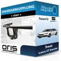 Produktbild: Für Seat Leon ST Kombi 09.2012-05.2014 ORIS Anhängerkupplung starr neu