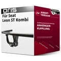 Produktbild: Für Seat Leon ST Kombi Typ 5F8 (Oris) Anhängerkupplung starr inkl. EBA top