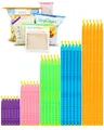 Produktbild: ZFKJERS 30Pcs Bag Sealer Sticks, 5 Größen Magic Bag Sealing Sticks, Frisch Haltbare Versiegelungsstange Hür Food Bag, Feuchtigkeitsbeständig Und Wiederverwendbar