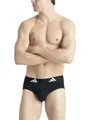 Produktbild: adidas Unterwäsche Slip Brief Active Flex Cotton - schwarz - 3 Stück, Größe: L