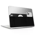 Produktbild: kwmobile Selbstklebender Laptop Organizer - Halterung Aufbewahrung für SSD Externe Festplatte HDD Zubehör - Tasche für Wireless Mouse/Portable SSD/Portable HDD - Schwarz