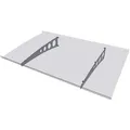 Produktbild: Gutta Pultvordach Pico Top 140 Verzinkt/Klar 140 cm x 90 cm x 6 cm