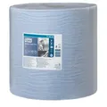 Produktbild: Tork Starke Mehrzweck Papierwischtücher 2 lagig - blau - 37x34cm - W1