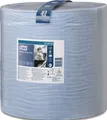 Produktbild: Putztuch TORK 130050 L340xB369ca. mm blau 2-lagig, Hybrid Rolle TORK