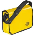 Produktbild: Veloflex Umhängetasche 7000310, Velocolor, aus LKW-Plane, gelb, 1 Fach, 37,5 x 31,5 cm, wasserdicht