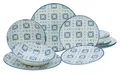Produktbild: CreaTable - Yara - Tellerset 12-tlg (Blau)