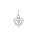 Produktbild: Amor Motivanhänger 925 Sterling Silber Damen Anhänger, Silber, Herz, Kommt in Schmuck Geschenk Box, 9067824