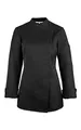 Produktbild: GREIFF Damen-Kochjacke mit verdeckten Druckknöpfen | Regular Fit | Cuisine Basic | Style 5405| Schwarz| Gr: L