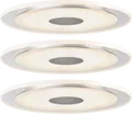Produktbild: PLM 92917 - Einbauleuchte LED Whirl, 3x6 W, 3000 K, dimmbar, rund, alu