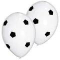 Produktbild: 8 PAPSTAR Luftballons 'Soccer', schwarz/weiß