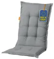 Produktbild: Hochlehner Auflagen Polster Gartenmöbel Sessel Kissen 8 cm Gartenstuhl A046 grau