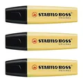 Produktbild: Boss Original Textmarker Pastellfarben abgeschrägte Spitze 2-5 mm Pastellgelb...