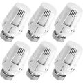 Produktbild: Heizungsthermostat Heizkörperthermostat M30x1,5 Frostschutz 6 Stück Heizungsr...