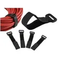 Produktbild: Kabelbinder Klettband Mit Öse 15cm Schwarz