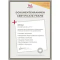 Produktbild: walther + design Lifestyle Kunststoff Bilderrahmen Kunstglas, stahl, 21 x 29,7 cm