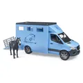 Produktbild: Bruder MB Sprinter Tiertransporter mit 1 Pferd (25116551)