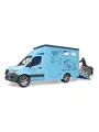 Produktbild: Bruder Mercedes-Benz Sprinter Tiertransporter mit Pferd Spielzeug