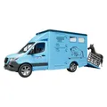 Produktbild: BRUDER MB Sprinter Tiertransporter 1:16 mit Pferd Spielzeugfahrzeug Bauernhof 12150