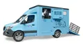 Produktbild: Bruder 02674 Pferdetransporter MB Sprinter mit Pferd als Zubehör für Reitstall