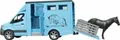 Produktbild: Bruder, Mercedes-Benz Sprinter Tiertransporter, L 45,5 cm, hellblau, 02674
