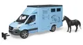 Produktbild: MB Sprinter Tiertransporter mit 1 Pferd