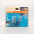 Produktbild: 2X OSRAM Halogen Stiftsockellampe HALOSTAR 50W 12V Gy6,35 2000h 64440