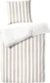 Produktbild: Primera Wendebettwäsche Delf, Perkal, 3 teilig, mit Streifen