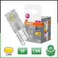 Produktbild: OSRAM 5x LED Leuchtmittel G9 1,9W = 20W 200lm 2700K Warmweiß 300° 5 Stück