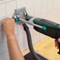 Produktbild: wolfcraft GmbH 1 tecmobil - mobiler Bohrständer, Gummi, Schwarz, Grün, Grau