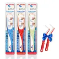 Produktbild: One Drop Only - 3er Pack Zungenreiniger + 2 GRATIS Interdentalbürsten (Gr. S)