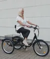 Produktbild: ElektroFahrrad Damon 2 Dreirad Klapprad 24 Zoll Erwachsene mit Rücklehne!