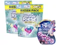 Produktbild: Weißer Riese Universal Trio-Caps & WC FRISCH Spa Momente Harmonie Vollwaschmittel (Set, [120-St. 1x 120 WL + 1x 50g Waschmittel und Toilettenstein)