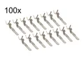 Produktbild: 100x KFZ ISO Kontakte Junior Timer Pin Stecker Male Männlich Adapter Autoradio