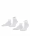 Produktbild: FALKE Happy 2-Pack Sneakersocken white (2000), 47-50