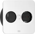 Produktbild: BACH 946.205 - TWIST 2 Steckdoseneinheit, 1-fach, USB A&C 22W
