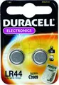 Produktbild: DURACELL SP LR44 B2 Knopfzellen-Batterie 2er Pack 1,5V 125mAh