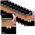 Produktbild: 10x 2er Blister Duracell Batterien Knopfzellen LR44 AG13 A76 V13GA 76A 1,5V