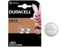 Produktbild: 2 x Original Duracell Alkaline Batterie Knopfzelle LR44 V13GA AG13 A76 Neu 1,5V