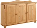 Produktbild: Home affaire Sideboard Adele, Kommode, 3-türig, Breite 130 cm, aus massiver Kiefer, FSC®